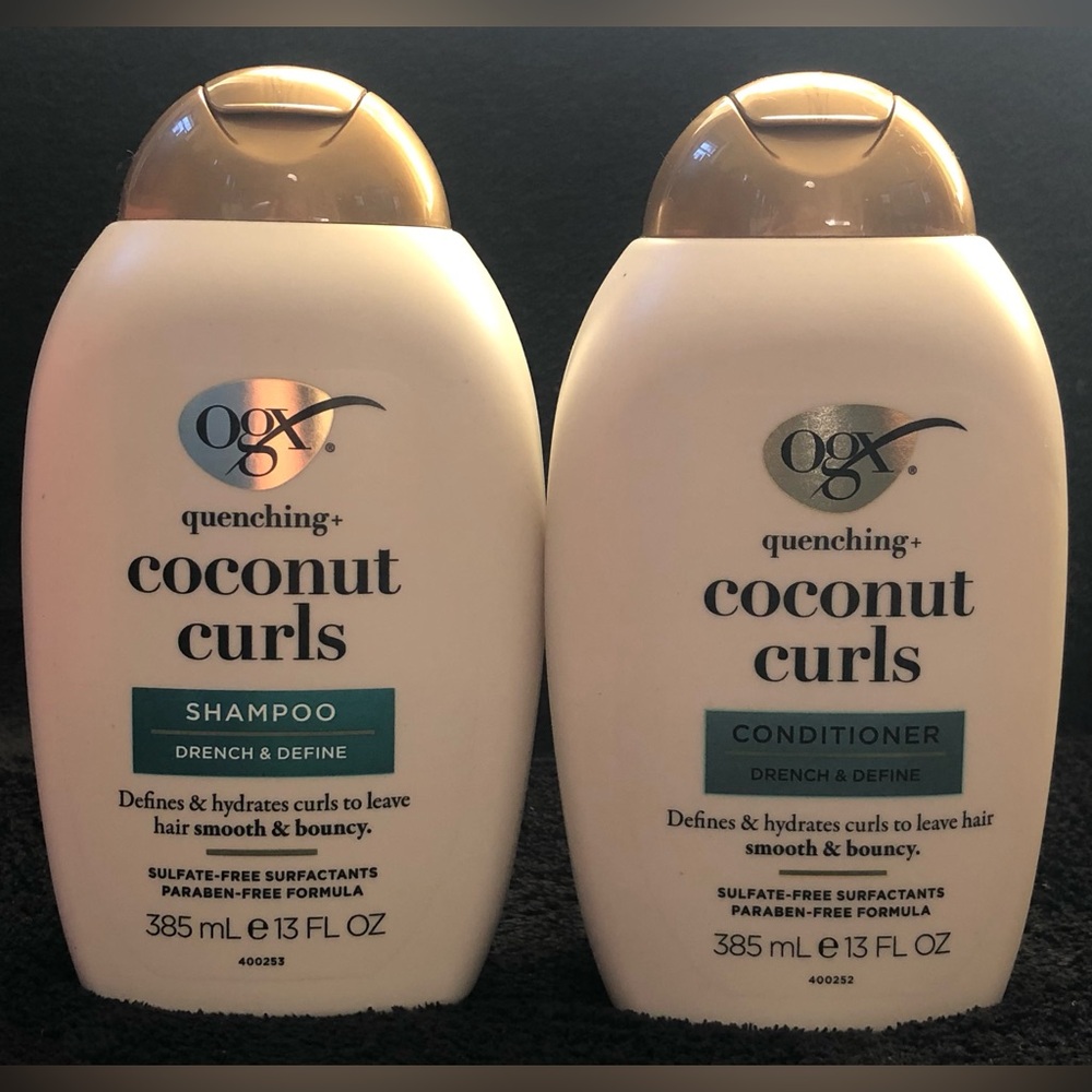 OGX Quenching+ Coconut Curls Shampoo & Conditioner Set NEW